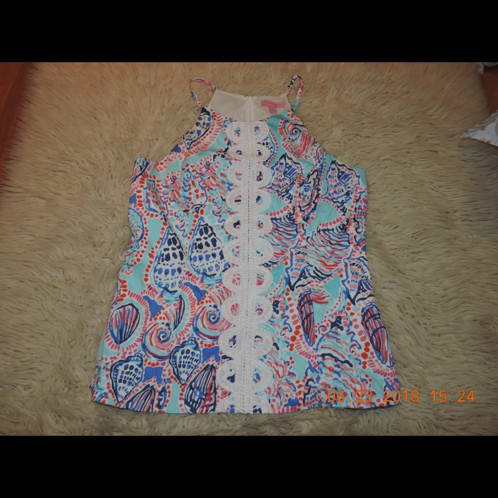 Lily Pulitzer Peplum Top
